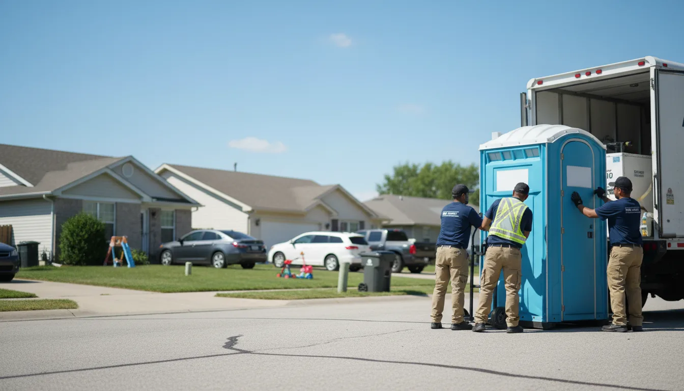 Standard Porta Potty Rentals in Michigan Center, MI near me